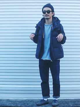 「wearhalloween2017」｜「アイテム（ニットキャップ/ビーニー）」を使った、AKIRAKUBOTAさん（メンズ・171cm）の秋コーディネート