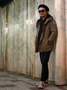 BUENA VISTAのモッズコートを使った人気ファッション