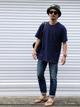 AKIRAKUBOTAさん（メンズ・171cm）の夏コーディネート