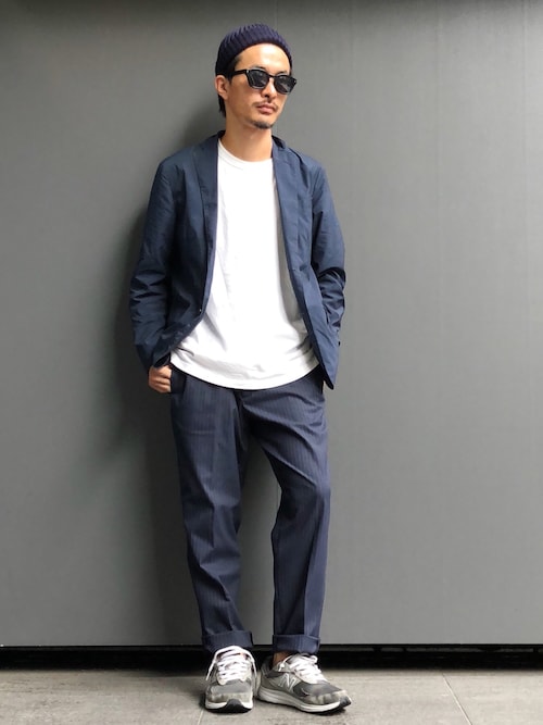 搭配西装休闲裤的男性时尚穿搭总览(身高:171cm～180cm,年齢:35歳～39