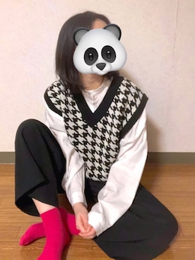 「Heather（ヘザー）のアイテム（サロペット/オーバーオール）」を使った、わかめごはん（道民）さん（レディース・153cm）の春コーディネート