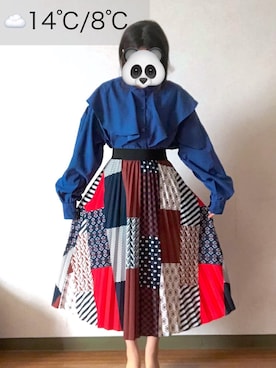 わかめごはん（道民）さん（レディース・153cm）の春コーディネート