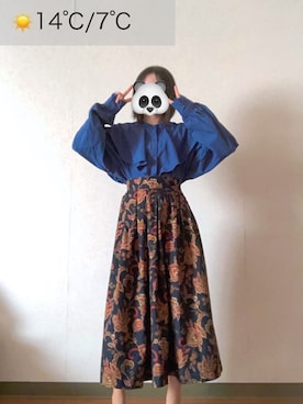 わかめごはん（道民）さん（レディース・153cm）の春コーディネート