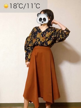 わかめごはん（道民）さん（レディース・153cm）の春コーディネート