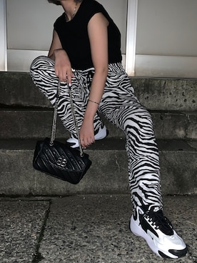 「STYLENANDA（スタイルナンダ）のアイテム（アクセサリー）」を使った、YUKIさん（レディース・159cm）の夏コーディネート