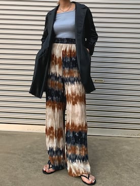 「STYLENANDA（スタイルナンダ）のアイテム（アクセサリー）」を使った、YUKIさん（レディース・159cm）の秋コーディネート