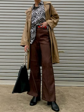 RADIATEのテーラードジャケットを使った人気ファッション 
