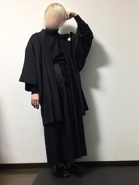 「UNIQLO（ユニクロ）のタートルネックT（長袖）（Tシャツ/カットソー）」を使った、るーざさん（メンズ・170cm）の秋コーディネート