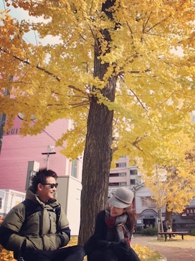 「Yummy（ヤミー）のアイテム」を使った、龍也さん（メンズ・170cm）の冬コーディネート