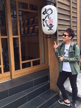 龍也さん（メンズ・170cm）の秋コーディネート