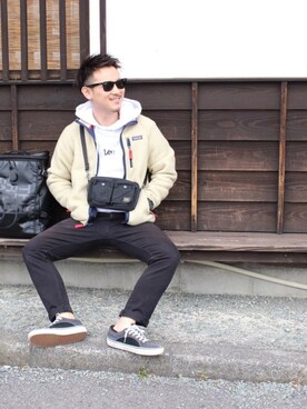 龍也さん（メンズ・170cm）の冬コーディネート