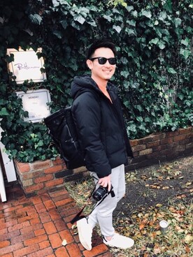 「LuncH（ランチ）のアイテム（その他）」を使った、龍也さん（メンズ・170cm）の冬コーディネート