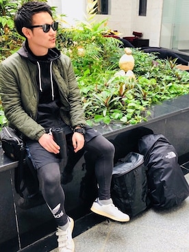 龍也さん(メンズ・170cm)の冬コーディネート