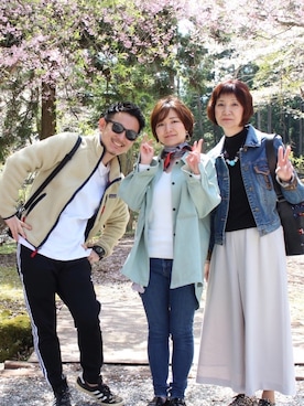 龍也さん（メンズ・170cm）の春コーディネート