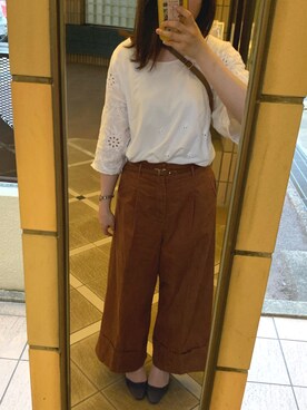 Sakuraさん（レディース・161cm）の夏コーディネート