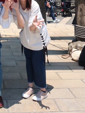 Sakuraさん（レディース・161cm）の夏コーディネート