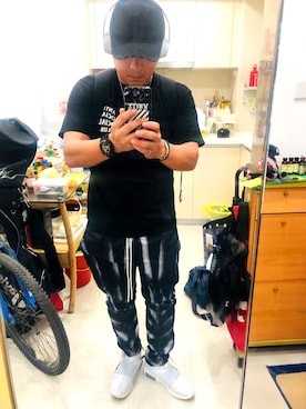 「beats. by dr.dre（ビーツバイドクタードレ）のアイテム（その他）」を使った、go GT 0206さん（メンズ・165cm）の夏コーディネート