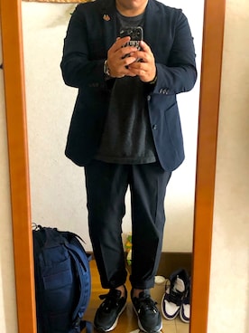 「URBAN RESEARCH（アーバンリサーチ）のアイテム（テーラードジャケット）」を使った、go GT 0206さん（メンズ・166cm）の秋コーディネート