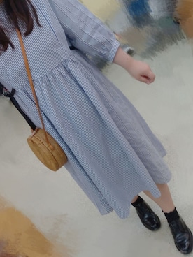 「AS as know as（エーエス アズノウアズ）のアイテム（ワンピース）」を使った、さーさん（レディース・160cm）の夏コーディネート