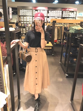 「PATRICK COX（パトリック・コックス）のアイテム（シューズ）」を使った、D77さん（レディース・160cm）の夏コーディネート