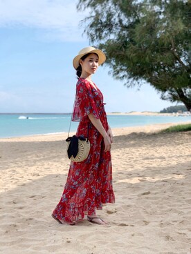 D77さん（レディース・160cm）の春コーディネート