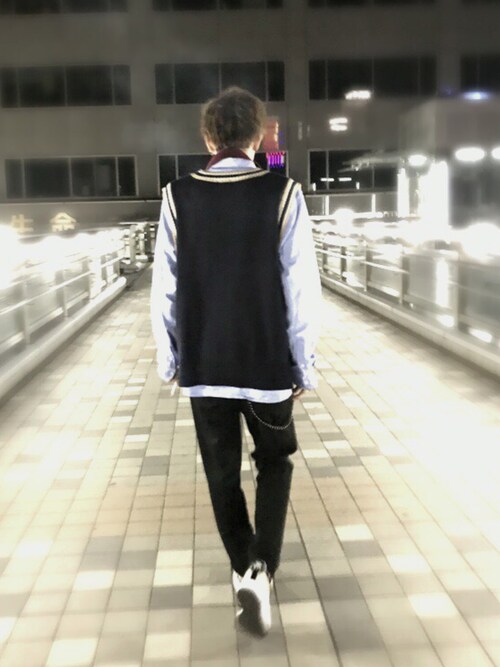 朔弥 Vivienne Westwoodのマフラー ショールを使ったコーディネート Wear