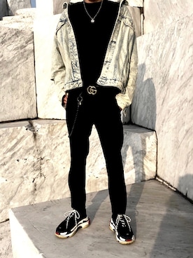 朔弥さん（メンズ・178cm）の春コーディネート