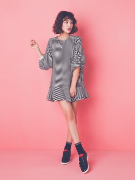 「ミッキー」｜Gracegift-JPさん（レディース・165cm）の夏コーディネート