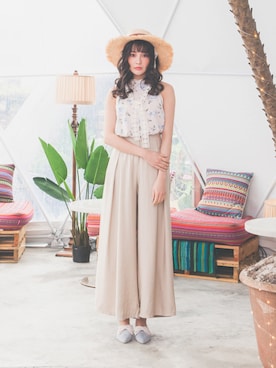 「blue」｜「アイテム（その他）」を使った、Gracegift-JPさん（レディース・165cm）の夏コーディネート