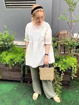 Y u k iさん（レディース・162cm）の夏コーディネート