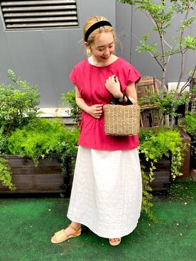 Y u k iさん(レディース・162cm)の夏コーディネート