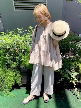 Y u k iさん（レディース・162cm）の夏コーディネート