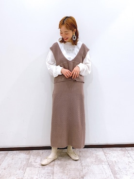 Y u k iさん（レディース・162cm）の冬コーディネート