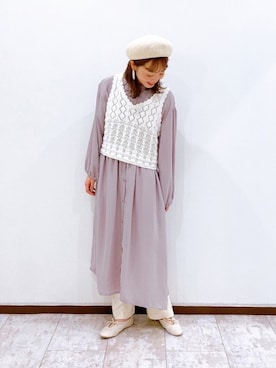 Y u k iさん（レディース・162cm）の春コーディネート