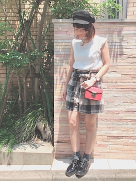 みぃさん（レディース・156cm）の夏コーディネート