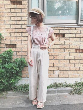 みぃさん(レディース・156cm)の夏コーディネート