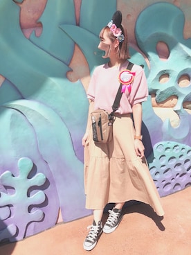 みぃさん（レディース・156cm）の夏コーディネート