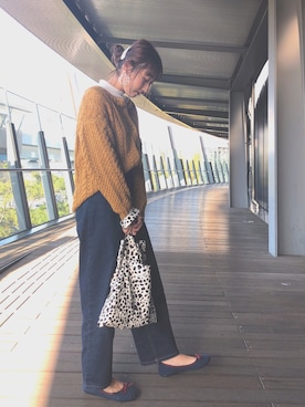 みぃさん（レディース・156cm）の秋コーディネート