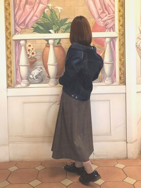 みぃさん（レディース・156cm）の秋コーディネート