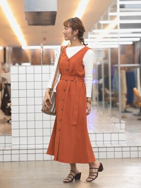 みぃさん(レディース・156cm)の春コーディネート
