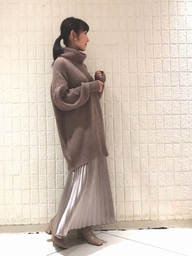 みぃさん（レディース・157cm）の冬コーディネート