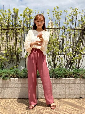 みぃさん(レディース・157cm)の夏コーディネート