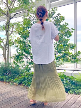 みぃさん（レディース・157cm）の夏コーディネート