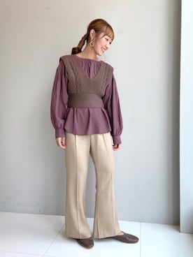 みぃさん(レディース・157cm)の秋コーディネート