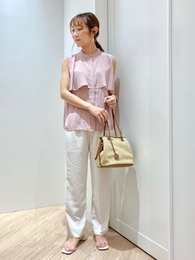 みぃさん（レディース・157cm）の春コーディネート