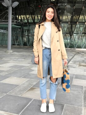 「Keelung」｜Mimi咪さん（レディース・169cm）の冬コーディネート
