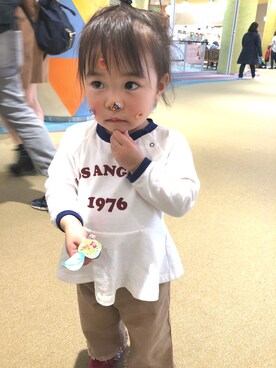 ありたんさん（キッズ・80cm）の春コーディネート