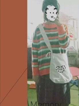 小熊咕噜咕噜さんのコーディネート