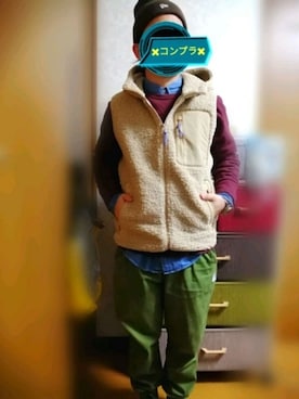 ©︎hiviGさん（メンズ・160cm）の春コーディネート