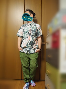 「Rock Spring（ロックスプリング）のアイテム」を使った、©︎hiviGさん（メンズ・160cm）の夏コーディネート